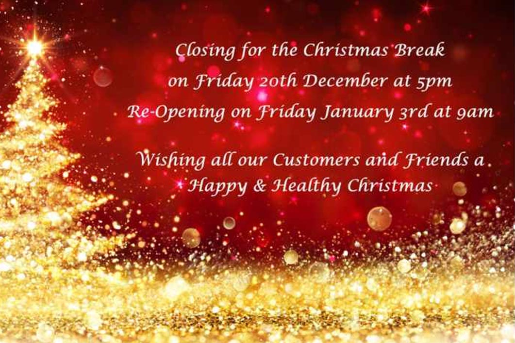 Christmas Opening Hours 2019